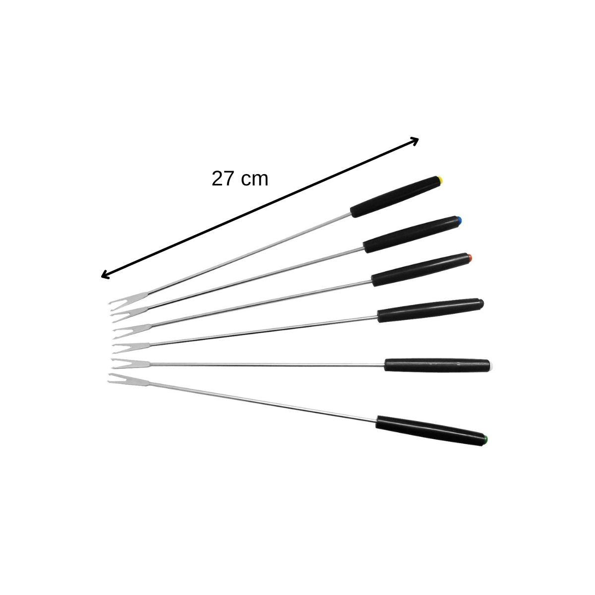Lot de 6 fourchettes à fondue savoyarde Fackelmann - Mathon - 2