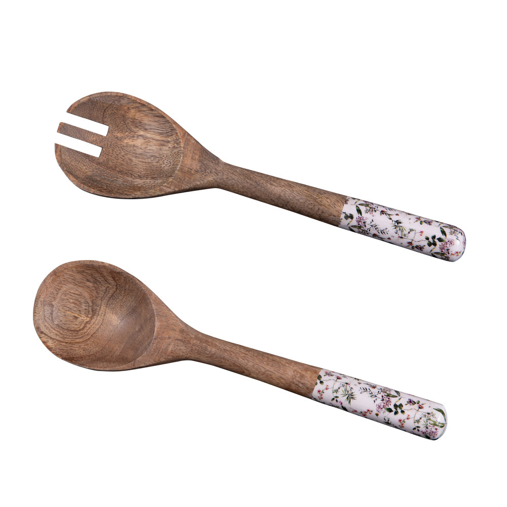 Couverts à salade Champêtre 28 cm Table passion - Mathon - 1