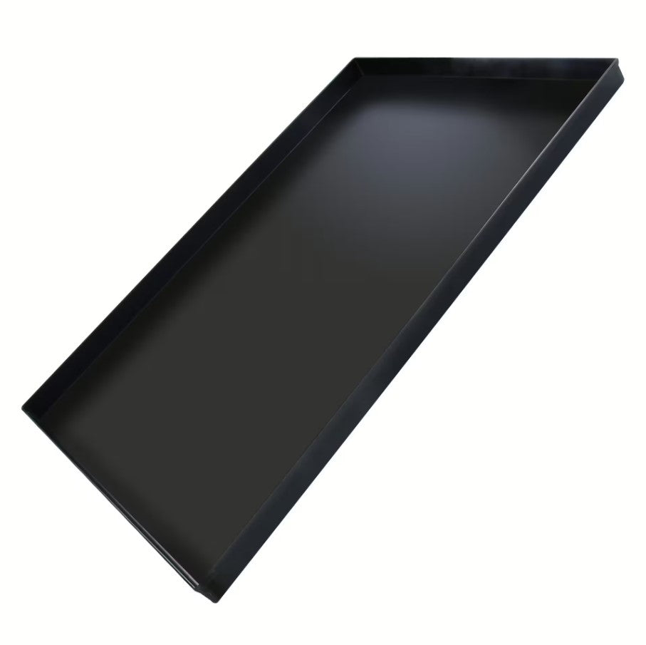 Plaque à pizza en acier inoxydable revêtu 60 x 40 cm FM Professional - Mathon - 1