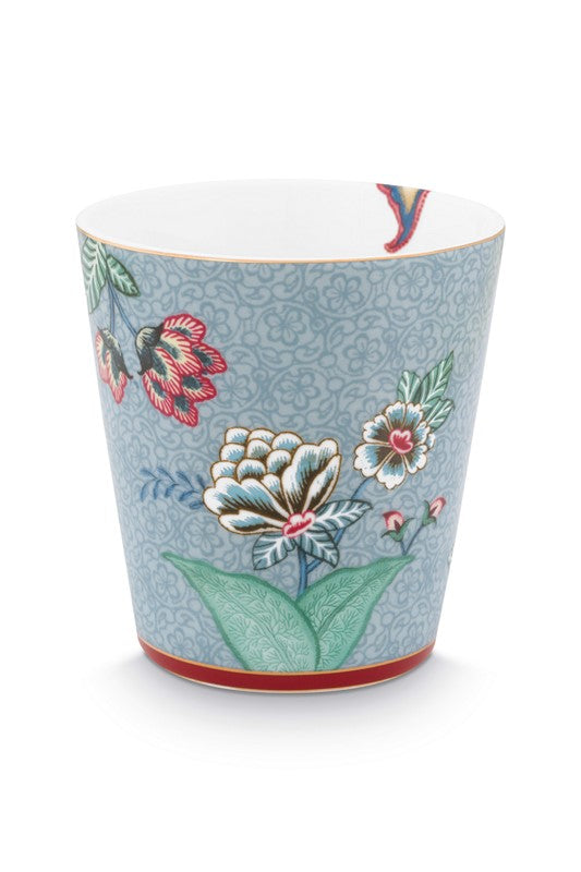 Coffret Cadeau 4 Mugs sans anses Oriental Flower Festival Bleu - 230ml Pip Studio - Mathon - 7