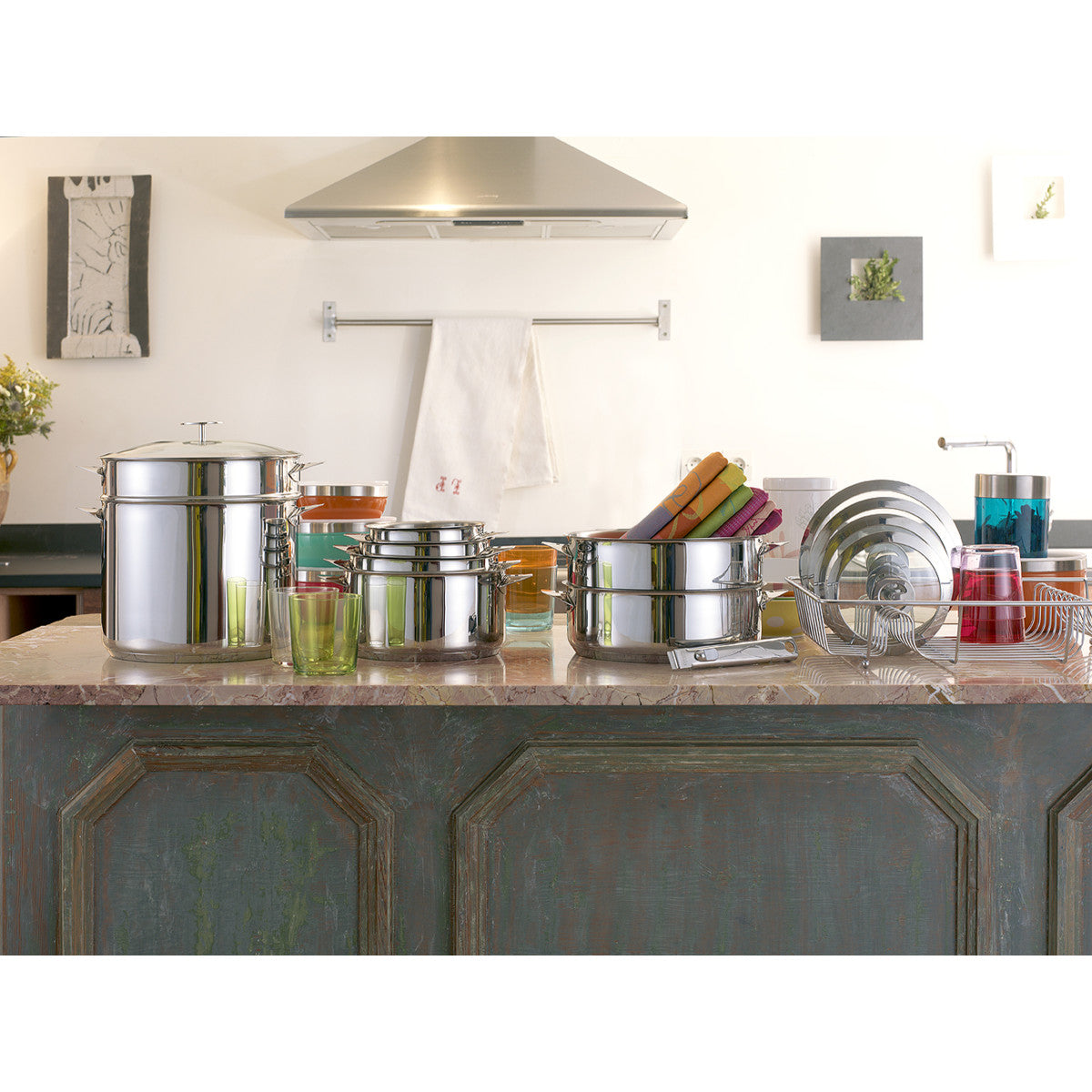 Eclipse - Poêle 28cm inox revêtement céramique Cuisinox - Mathon - 5