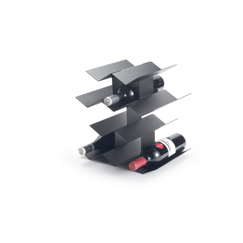 Porte-bouteilles de table << in vino veritas >>, 10 bouteilles Don Hierro - Mathon - 2