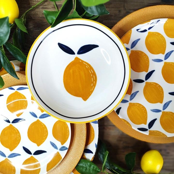 Assiette plate Sicilia 27 cm (lot de 6) Table passion - Mathon - 4