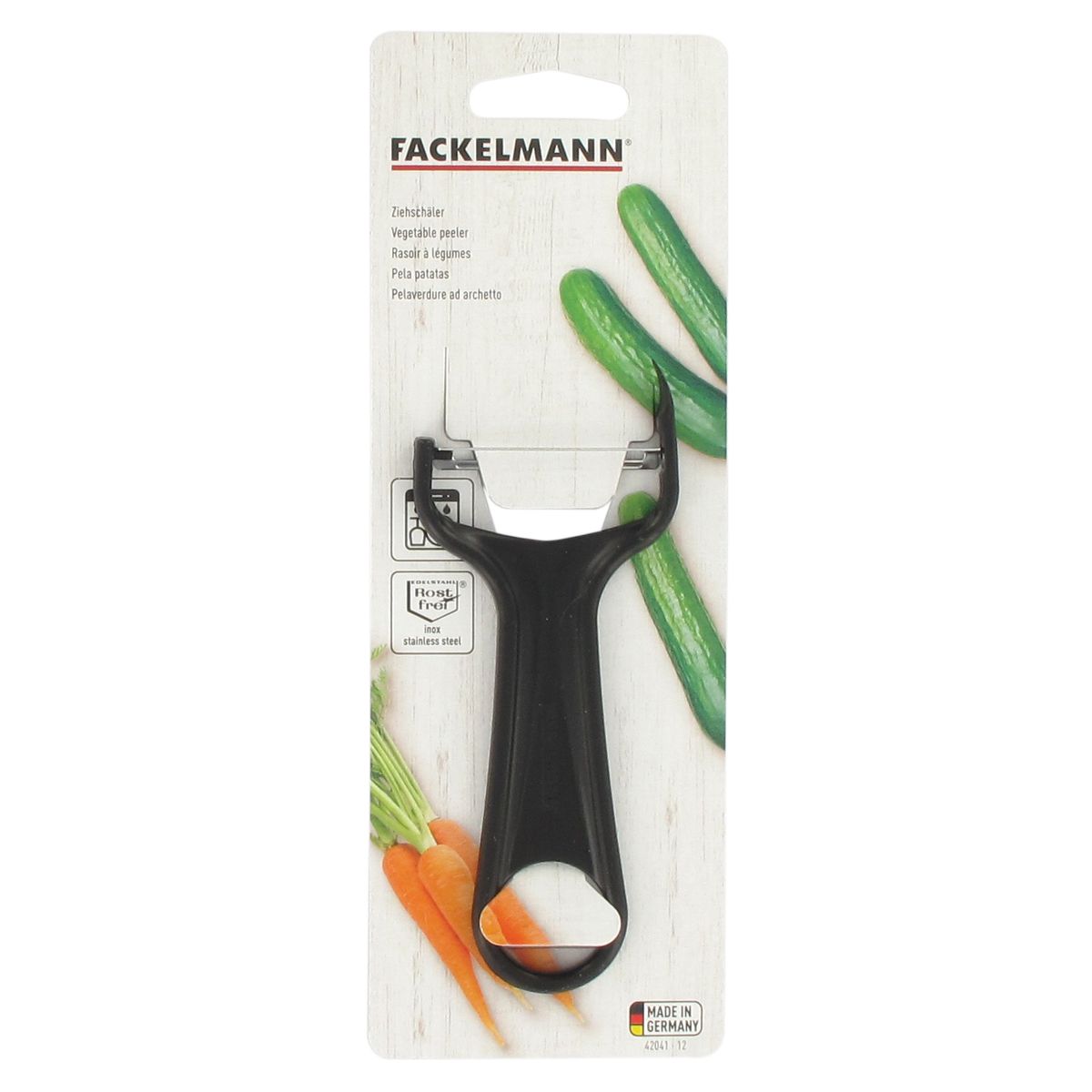 Rasoir à légumes, éplucheur à légumes 14 cm Fackelmann - Mathon - 5