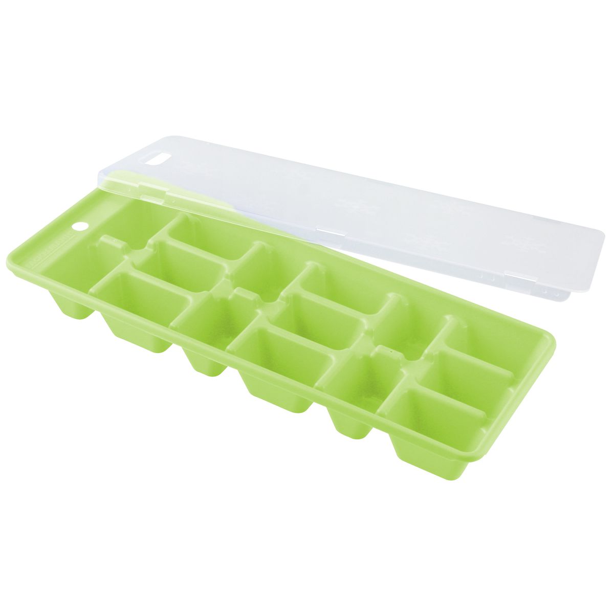 Lot de 3 bacs à glaçons coloré avec couvercle pour 15 glaçons  Bar Concept Fackelmann - Mathon - 3