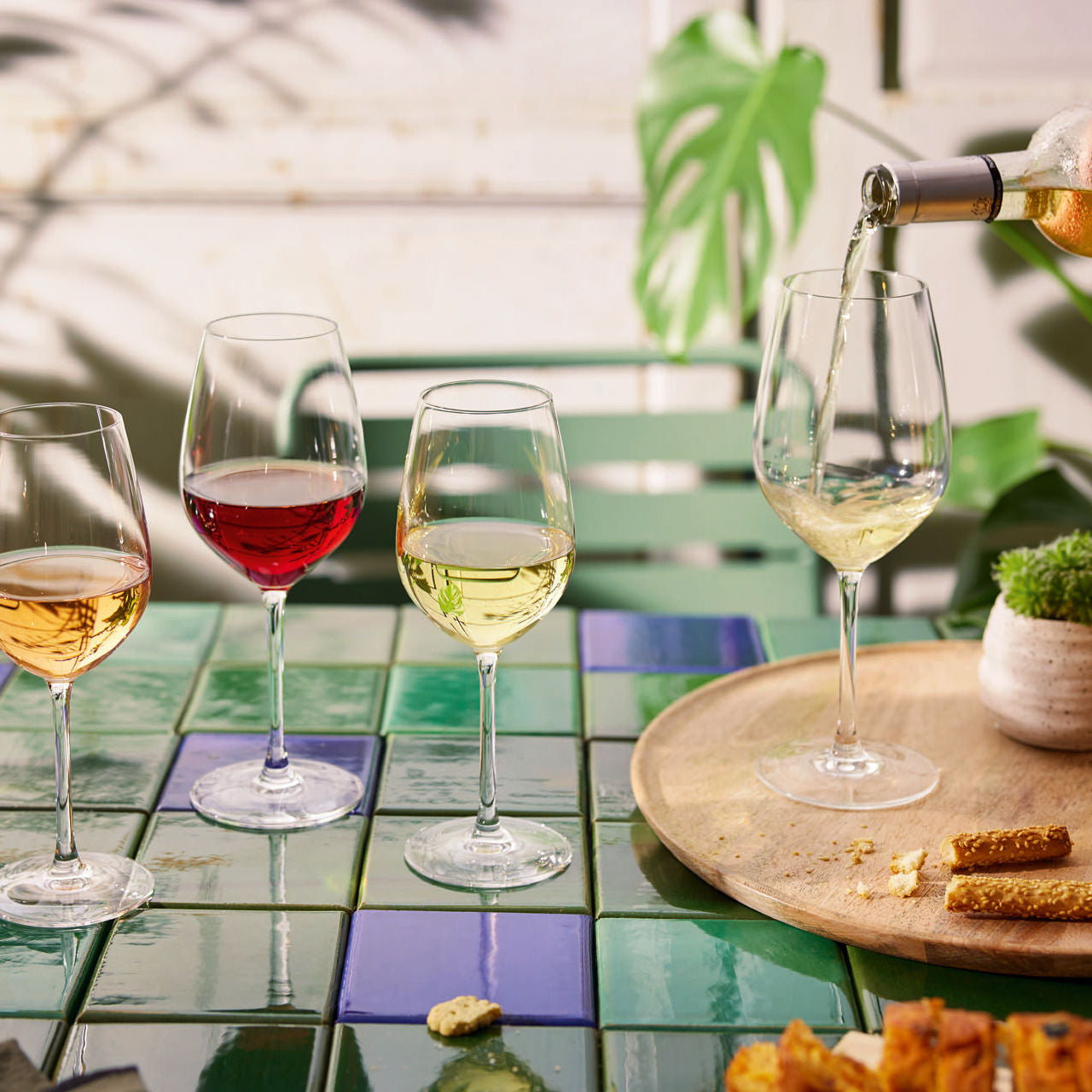 4 verres à pied 36cl Menades Luminarc - Mathon - 3