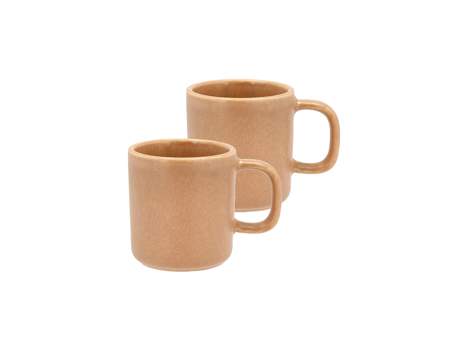 Set de 2 mugs FJORD en porcelaine Crème Villa Collection - Mathon - 1
