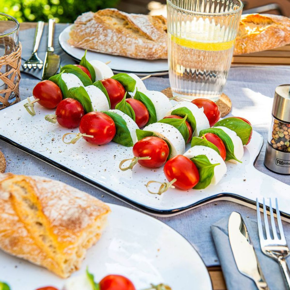 Lot de 100 pics à brochettes en bambou de 10 cm  Wood Edition Fackelmann - Mathon - 5