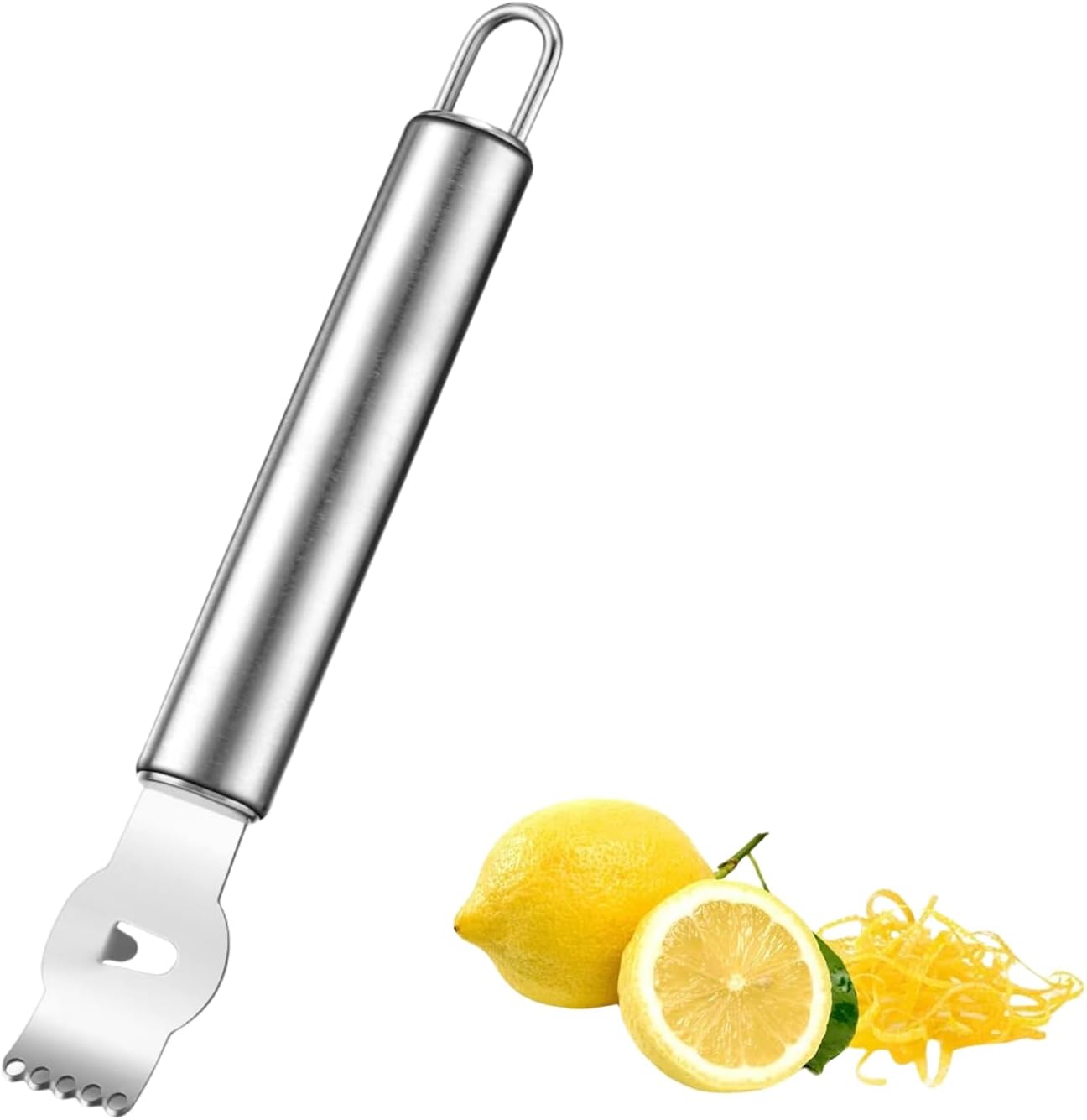 Zesteur à Citron en Acier Inoxydable 2,5x14,5 cm Vendos85 - Mathon