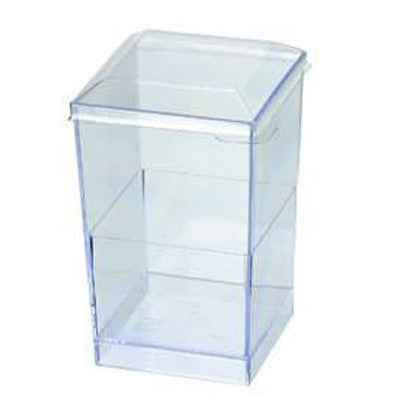 580Pcs - Verrine plastique PS transparent carrée "Quadra"  56x56x86mm 200ml FirstPack - Mathon - 1