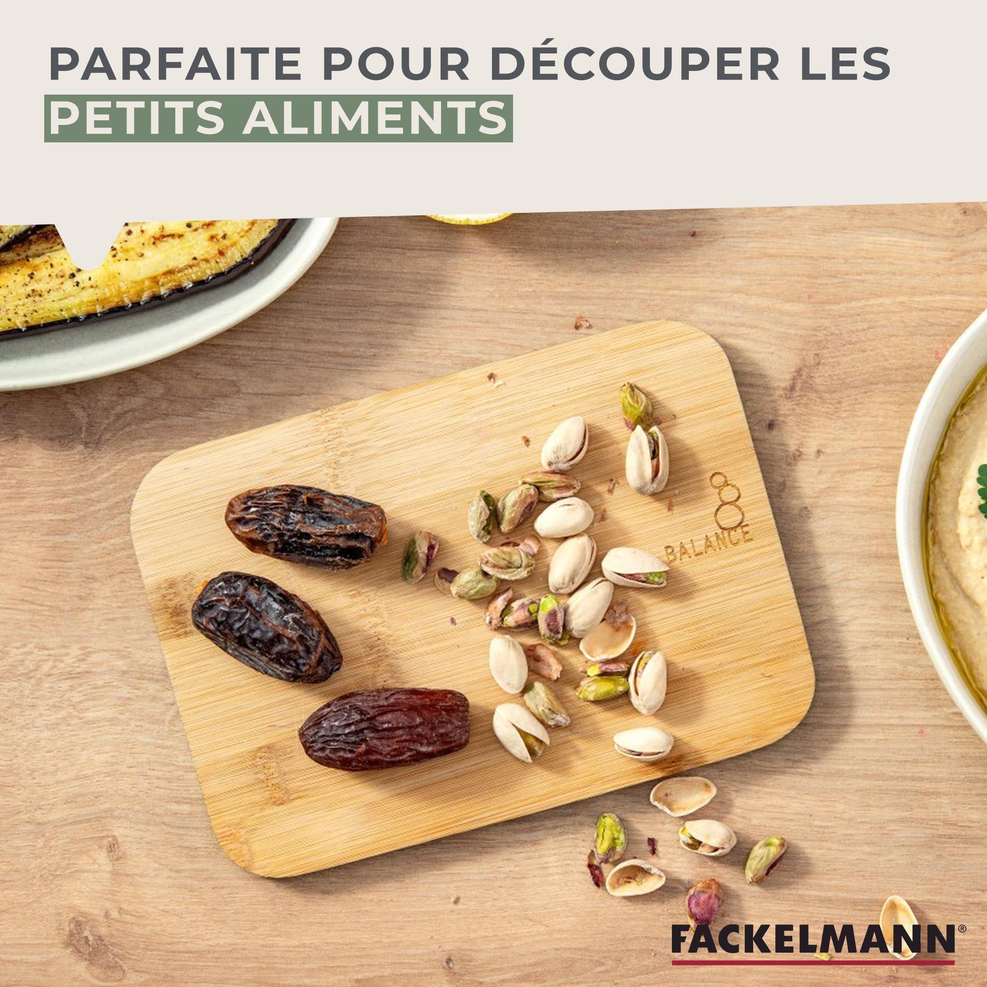 Planche à découper en bambou 21 x 15 cm  Balance Fackelmann - Mathon - 4