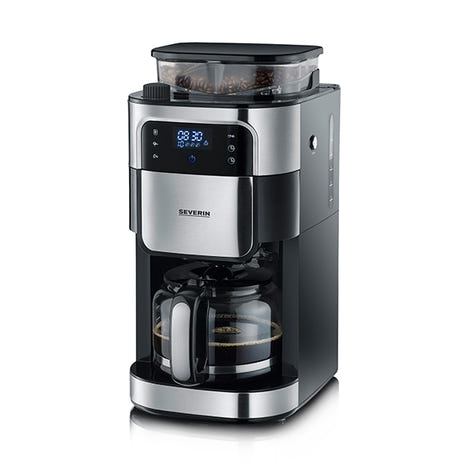 Cafetière filtre à broyeur intégré 10 tasses 1 000 W KA4813  Severin - Mathon - 1