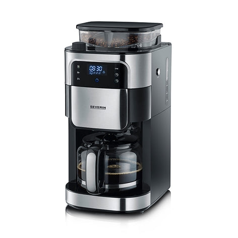 Cafetière filtre à broyeur intégré 10 tasses 1 000 W KA4813  Severin - Mathon - 1
