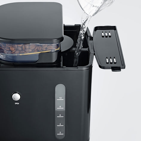 Cafetière filtre à broyeur intégré 10 tasses 1 000 W KA4813  Severin - Mathon - 2