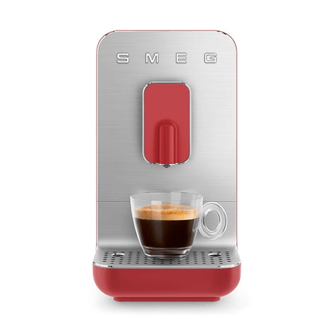 Machine à café avec broyeur 1350 W BCC01RDMEU rouge Smeg - Mathon - 2