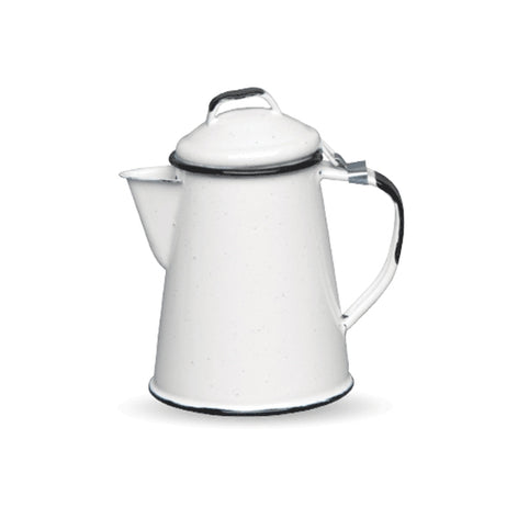 Cafetière expresso 3 4 personnes blanche Graniteware - Mathon - 1
