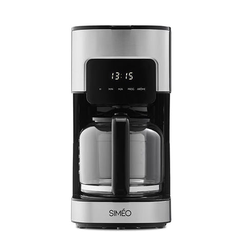 Cafetière filtre électrique programmable 1,5 L 900 W Simeo - Mathon - 1