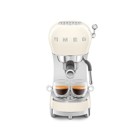 Machine à café expresso 1 L 1350 W ECF02CREU crème Smeg - Mathon - 1