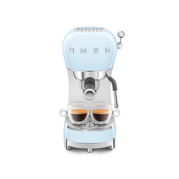 Machine à café expresso 1 L 1350 W ECF02PBEU bleu azur Smeg - Mathon - 1