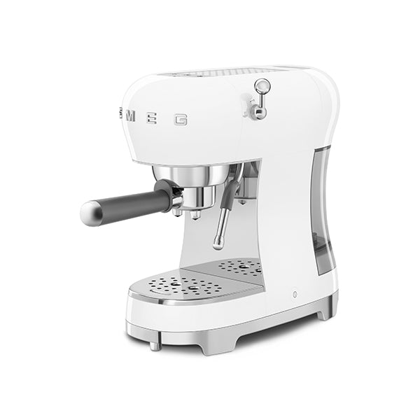 Machine à café expresso 1 L 1350 W ECF02WHEU blanc Smeg - Mathon - 5
