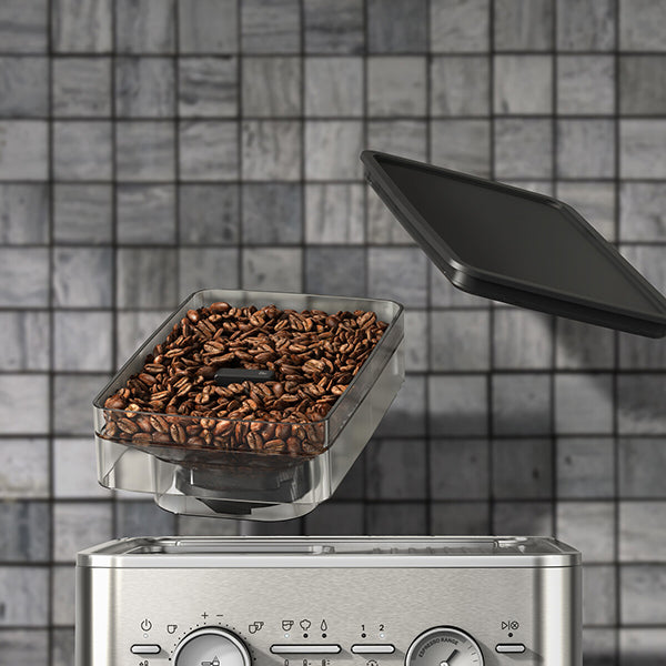 Machine à café semi-automatique avec broyeur 5KES6551SX Kitchenaid - Mathon - 5