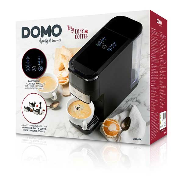 Cafetière 4-en-1 DO748K 1525 W Domo - Mathon - 6