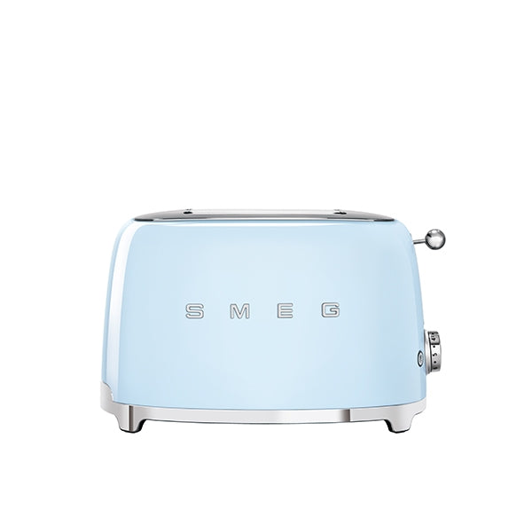 Toaster 2 tranches bleu azur 950 W TSF01PBEU Smeg - Mathon - 1