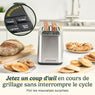Grille-pain 2 fentes automatique en inox Smart Elite Collection 1000 W CPT525E Cuisinart - Mathon - 4