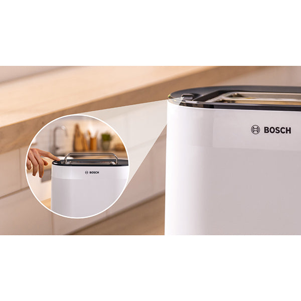 Toaster compact 2 fentes MyMoment blanc 950 W TAT2M121 Bosch - Mathon - 5