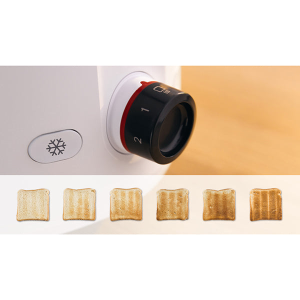 Toaster compact 2 fentes MyMoment blanc 950 W TAT2M121 Bosch - Mathon - 6