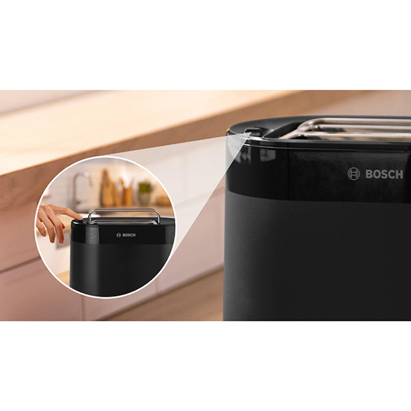 Toaster compact 2 fentes MyMoment noir 950 W TAT2M123 Bosch - Mathon - 5