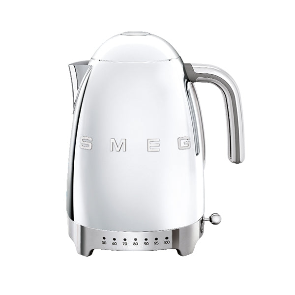 Bouilloire chromée 2400 W KLF04SSEU Smeg - Mathon