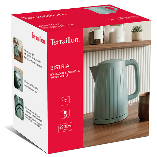 Bouilloire électrique sauge Bistria 1,7 L 2200 W Terraillon - Mathon - 3