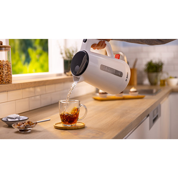 Bouilloire électrique MyMoment blanc 1,7 L 2400 W TWK1M121 Bosch - Mathon - 7