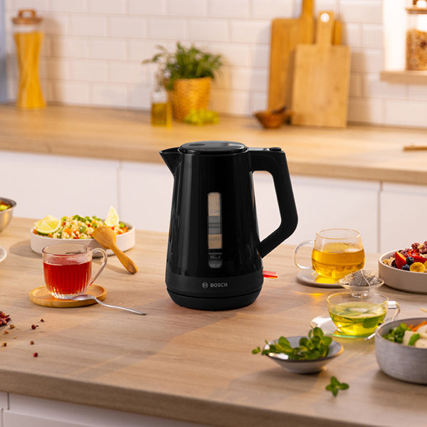 Bouilloire électrique MyMoment noir 1,7 L 2400 W TWK1M123 Bosch - Mathon - 2