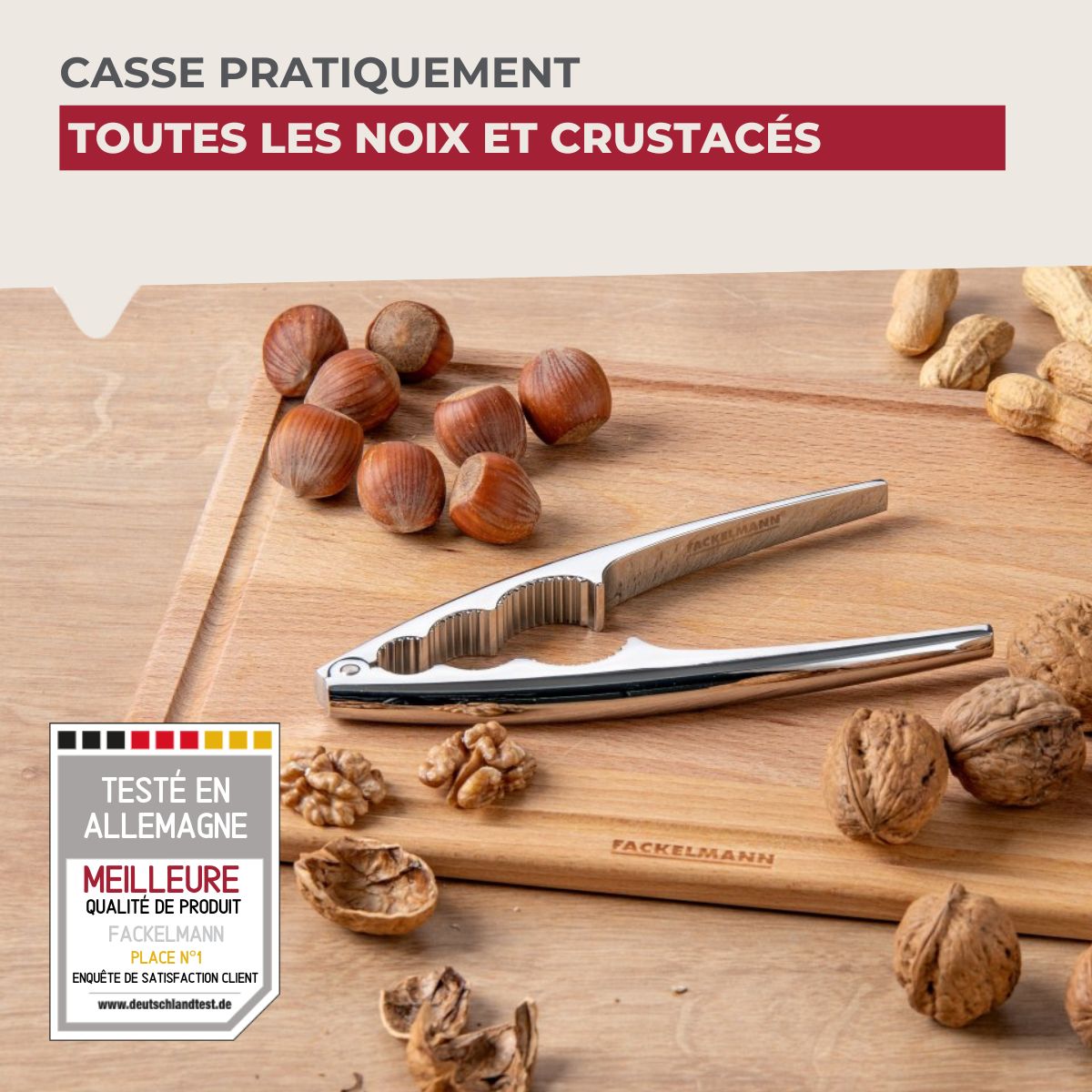 Casse noix et crustacés  Basic Fackelmann - Mathon - 2