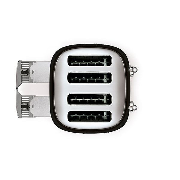 Toaster 4 fentes noir 2000 W TSF03BLEU Smeg - Mathon - 4