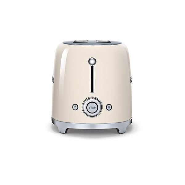 Grille-pain 4 tranches crème 1500 W TSF02CREU Smeg - Mathon - 2