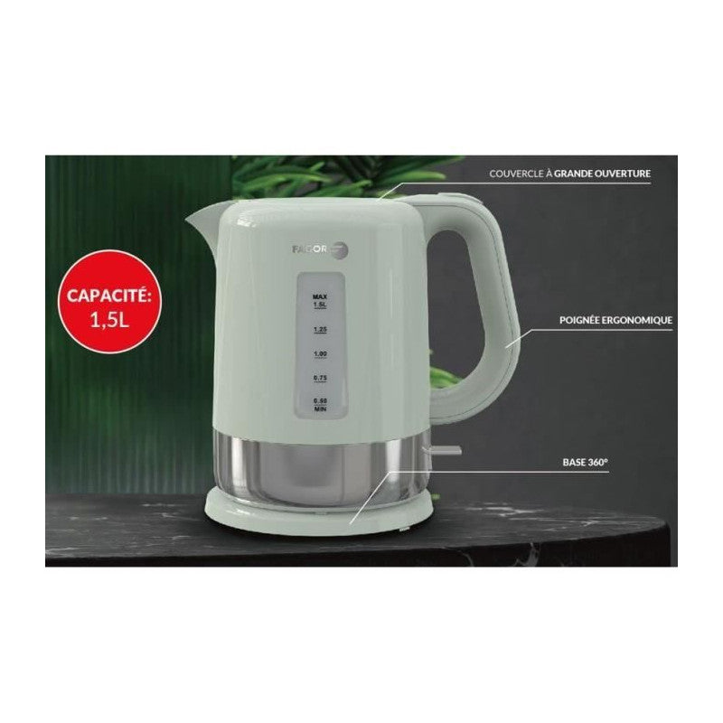 Bouilloire -   - Fg5148 - Capacité : 1.5l Fagor - Mathon - 3