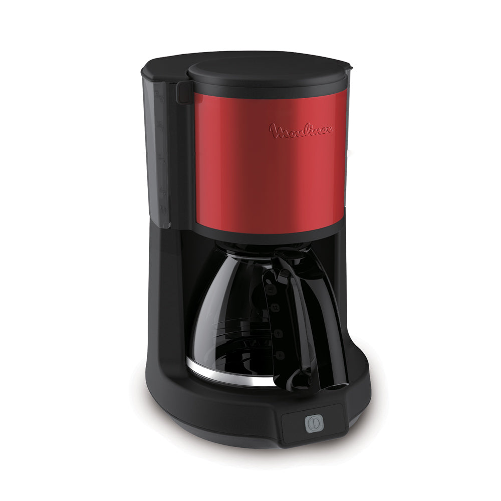 Cafetière Subito 15 tasses rouge Moulinex - Mathon - 1