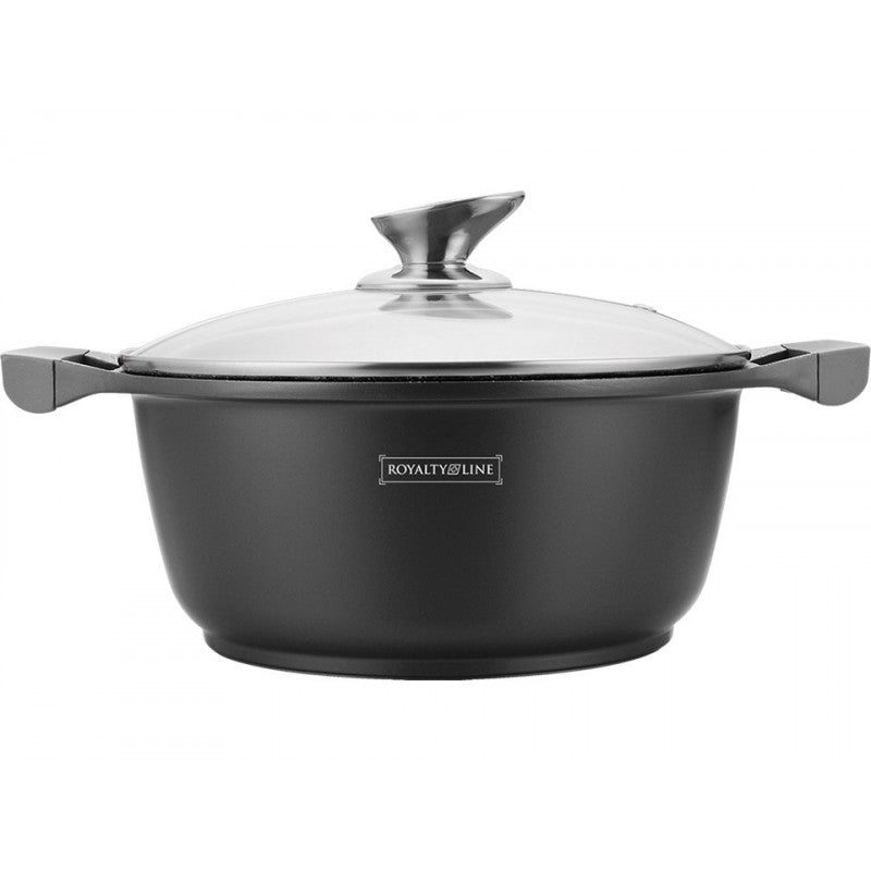 Rl-bs30m: Casserole Profonde En Revêtement De Marbre 30cm Royalty Line - Mathon - 1