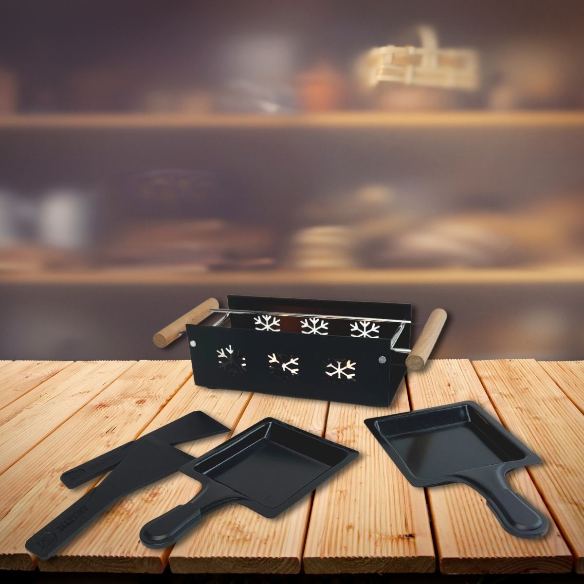 Raclette a la bougie 2 personnes  spécialités culinaires Fackelmann - Mathon - 6