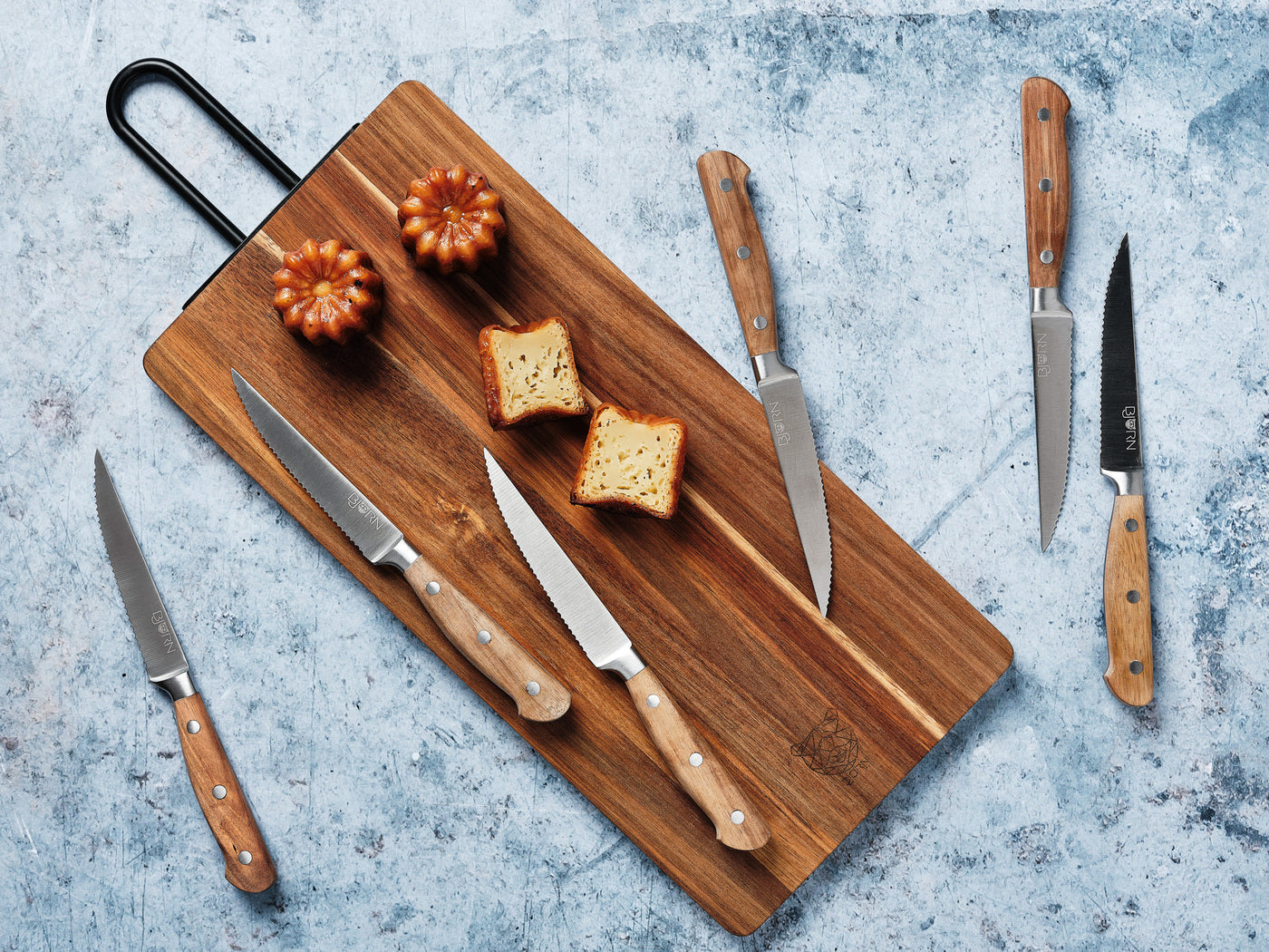 Couteaux à steak JAKOB - 6 pièces Björn - Mathon - 2