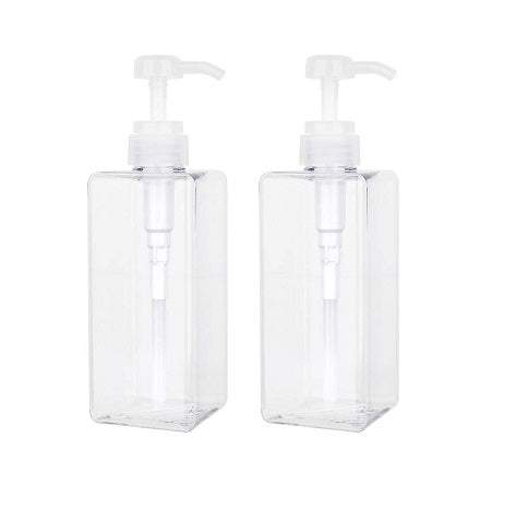 Distributeur de Savon de 650 ml pour la Cuisine et la Salle de Bain Transparent Vendos85 - Mathon