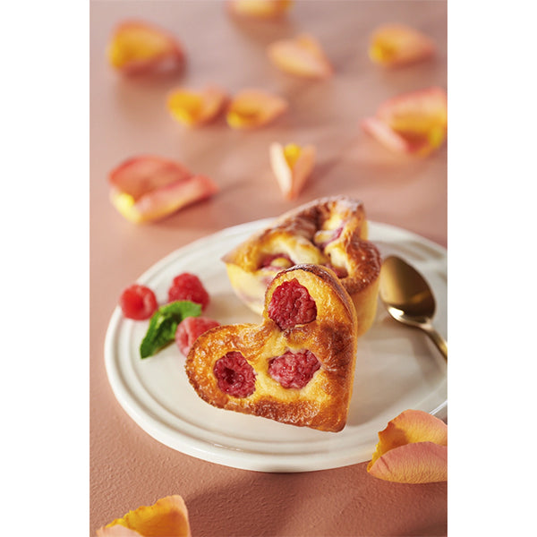 Moule 6 cœurs bombés Flexipan - Mathon - 5