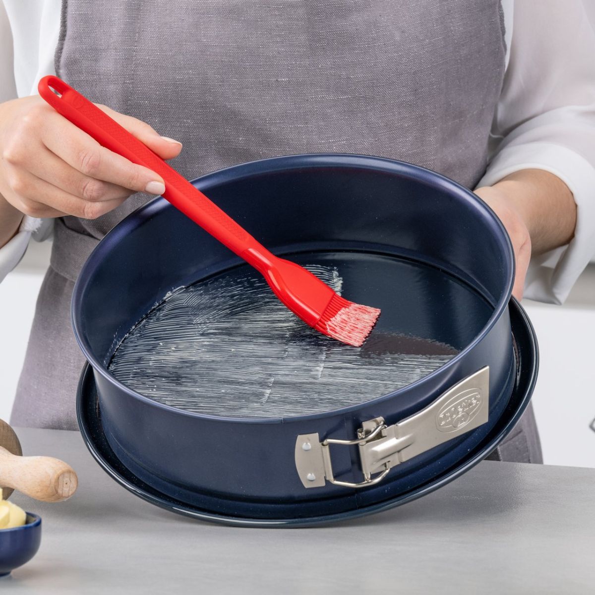 Ensemble de 2 Moules à manqué à charnière 26 cm  Back Liebe Dr. Oetker - Mathon - 6