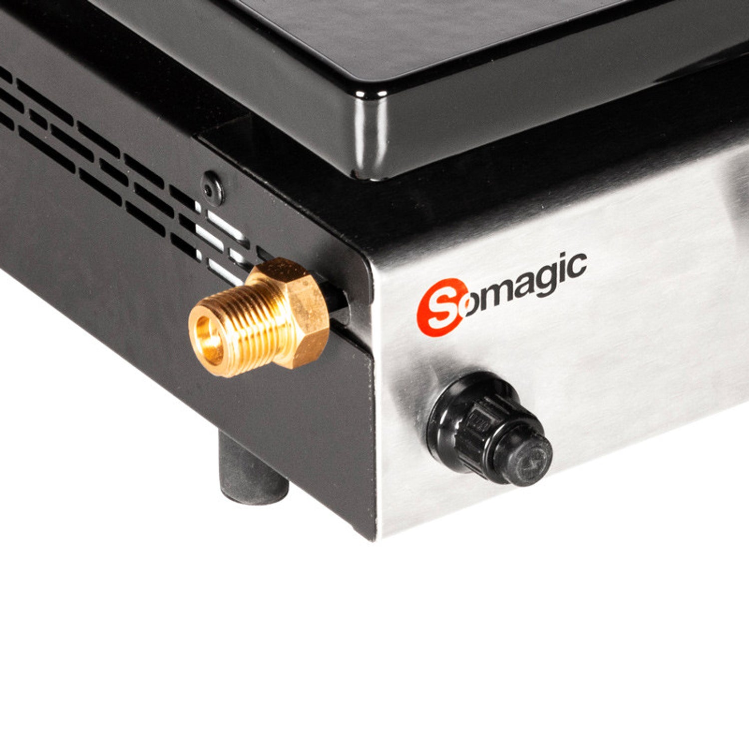 Plancha à gaz SOLIA 200 2 brûleurs 4,25kW Somagic - Mathon - 5