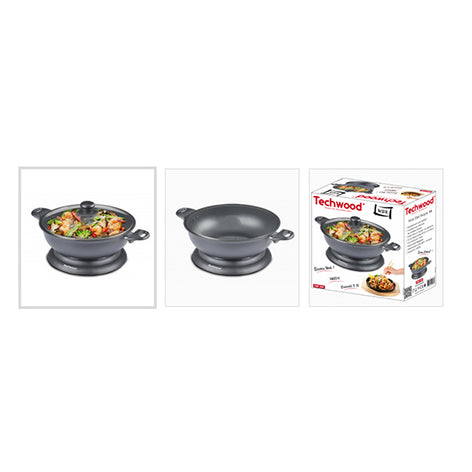 Wok Electrique 3,6 L 1500 W Techwood - Mathon - 2