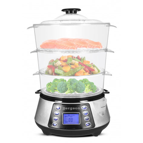 Cuiseur vapeur 11,5 L 800 W  Techwood - Mathon - 1