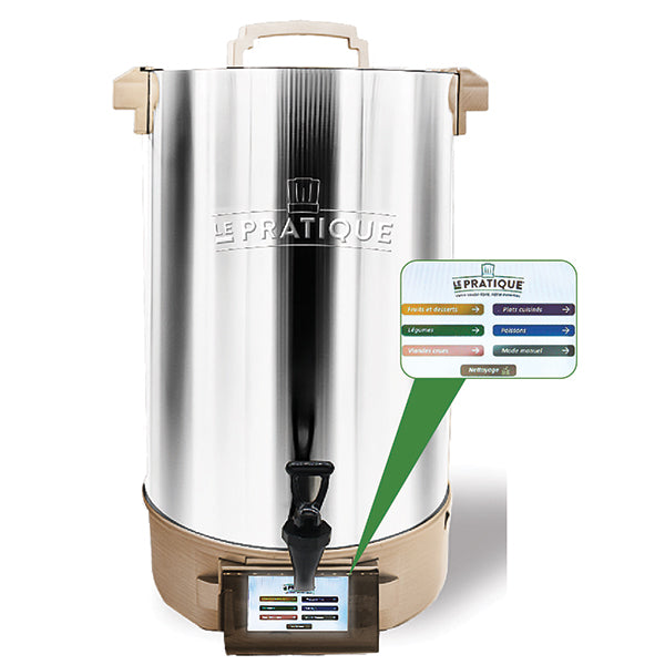 Stérilisateur traiteur électrique inox Mon Fast’Auch 33 L 2200 W Le Pratique - Mathon - 3